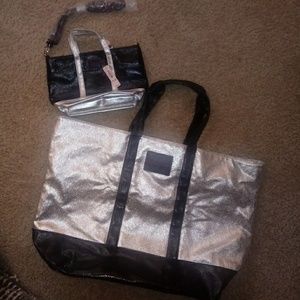 Victoria's Secret Weekender Bag and Matching Makeu